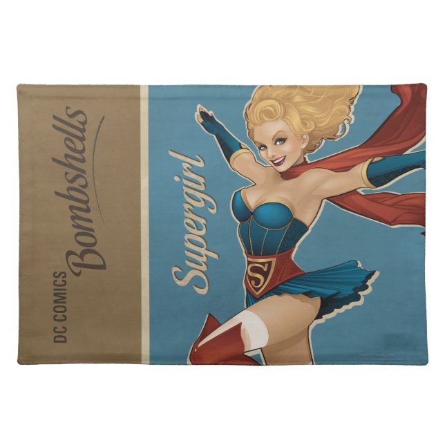 Supergirl Bombshell Placemat (Front)