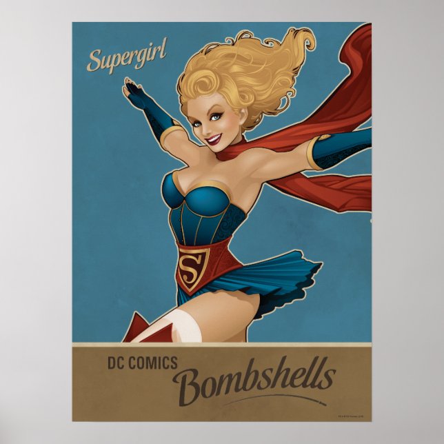 Supergirl Bombshell Poster (Front)