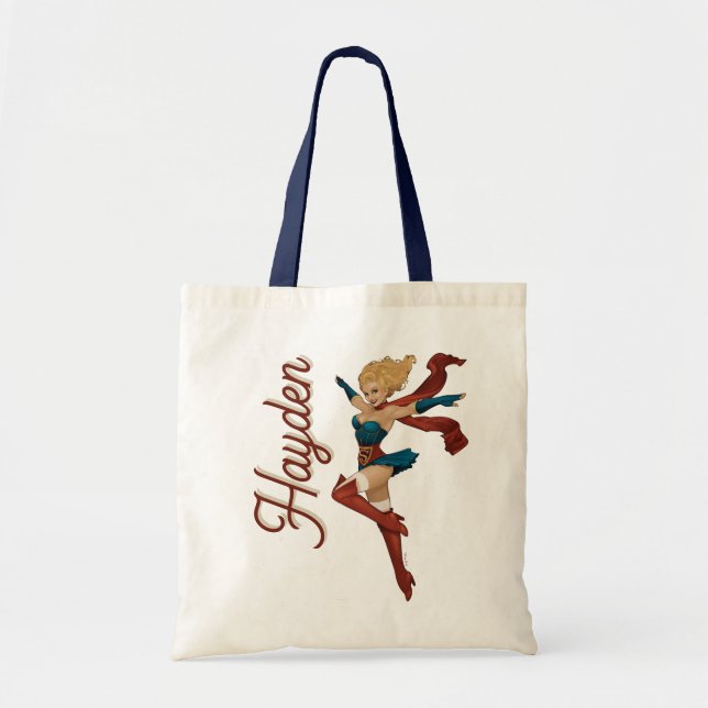 Supergirl Bombshell Tote Bag (Front)