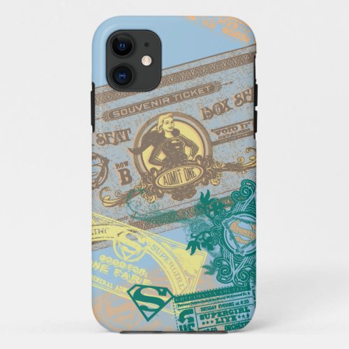 Supergirl Box Seat Blue iPhone 11 Case