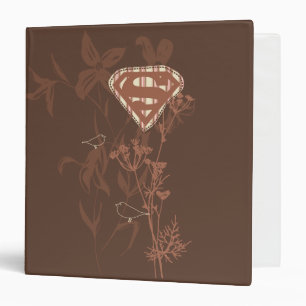 Supergirl Brown Bird Binder