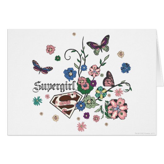 Supergirl Butterflies (Front Horizontal)