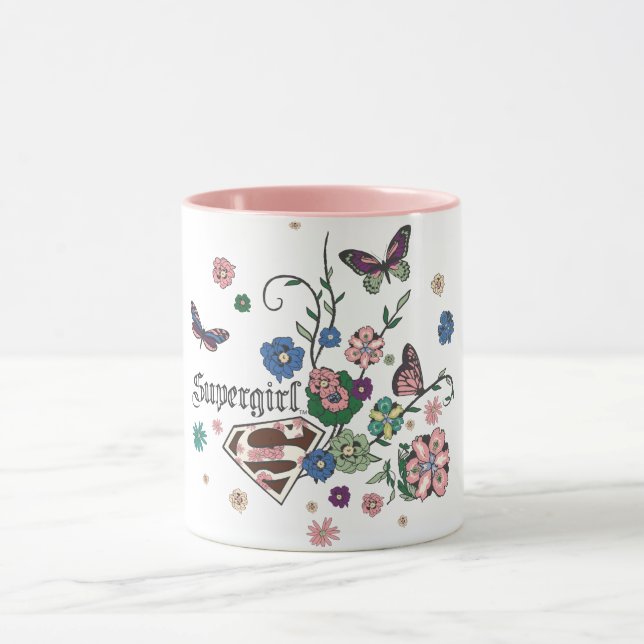Supergirl Butterflies Mug (Center)