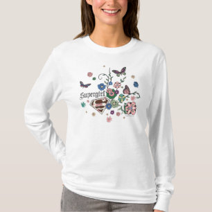 Supergirl Butterflies T-Shirt