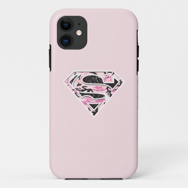 Supergirl Camouflage Logo Case-Mate iPhone Case (Back)