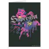 Supergirl Checkered Splatter (Front)