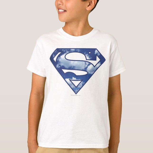 Supergirl Cloud Logo T-Shirt (Front)