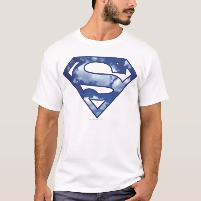Supergirl Cloud Logo T-Shirt (Front)