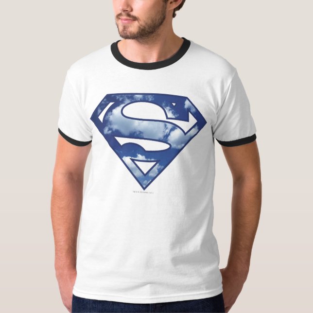 Supergirl Cloud Logo T-Shirt (Front)