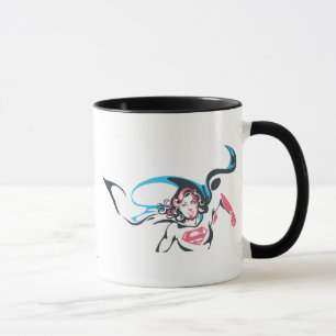 Supergirl Color Splash Pose 2 Mug