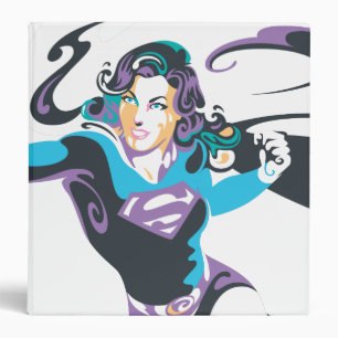 Supergirl Color Splash Pose 4 Binder