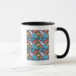 Supergirl Color Splash Swirls Pattern 1 Mug