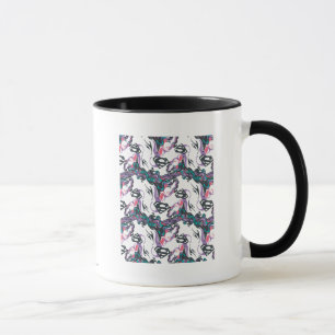 Supergirl Color Splash Swirls Pattern 3 Mug