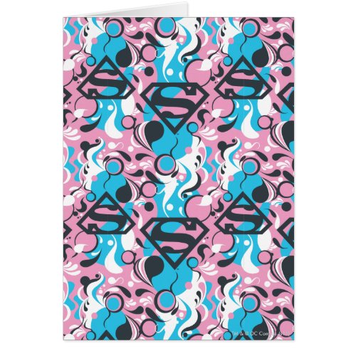 Supergirl Color Splash Swirls Pattern 7