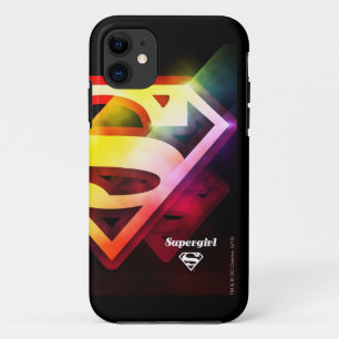 Supergirl Colorful Logo iPhone 11 Case