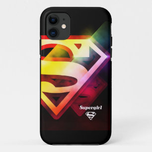 Supergirl Colorful Logo iPhone 11 Case