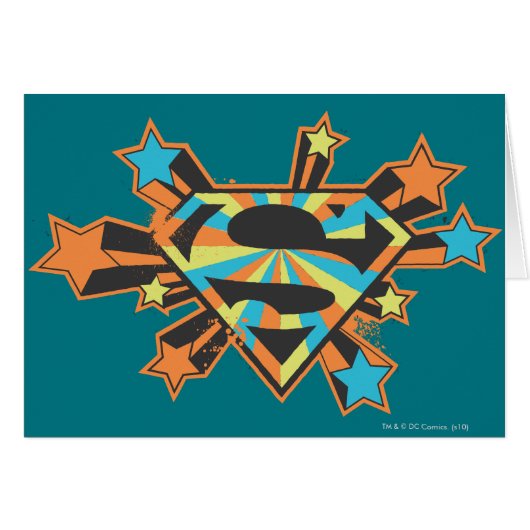 Supergirl Colorful Stars Logo (Front Horizontal)