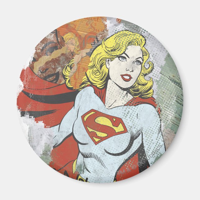 Supergirl Comic Capers 2 Magnet (Front)