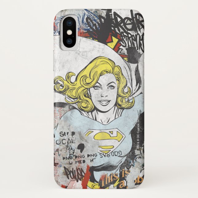 Supergirl Comic Capers 3 Case-Mate iPhone Case (Back)