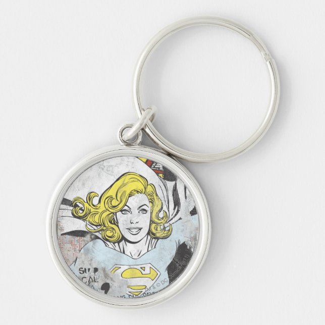 Supergirl Comic Capers 3 Keychain (Front)