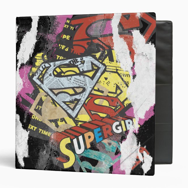 Supergirl Comic Capers 4 Binder (Front/Inside)