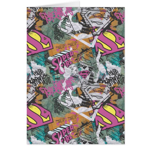 Supergirl Comic Capers Pattern 10 Cards (Front)