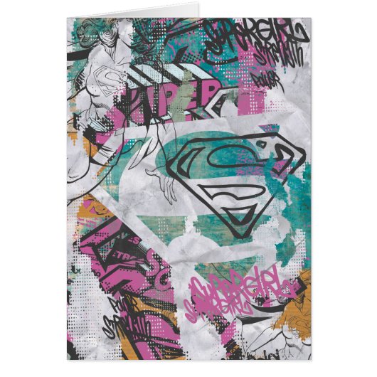 Supergirl Comic Capers Pattern 11 Cards (Front)