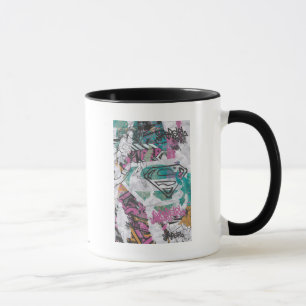 Supergirl Comic Capers Pattern 11 Mug
