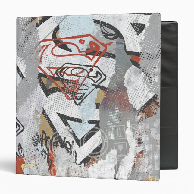 Supergirl Comic Capers Pattern 1 Binder (Front/Inside)