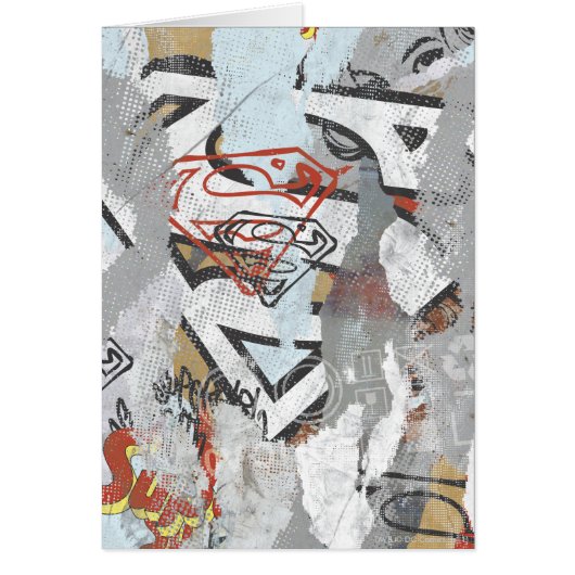 Supergirl Comic Capers Pattern 1 Cards (Front)