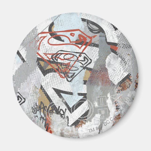 Supergirl Comic Capers Pattern 1 Magnet (Front)