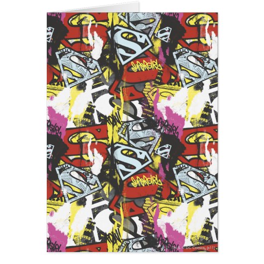 Supergirl Comic Capers Pattern 7 Cards (Front)