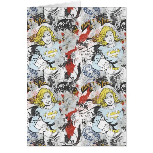 Supergirl Comic Capers Pattern 9 Cards (Front)