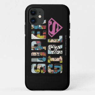 Supergirl Comic Logo iPhone 11 Case