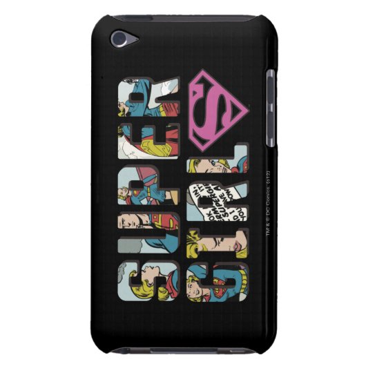 Supergirl Comic Logo iPod Touch Case (Back)