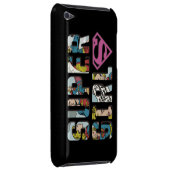 Supergirl Comic Logo iPod Touch Case (Back/Right)