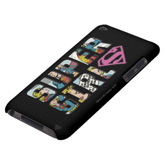 Supergirl Comic Logo iPod Touch Case (Bottom)