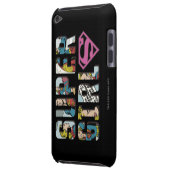 Supergirl Comic Logo iPod Touch Case (Back Left)