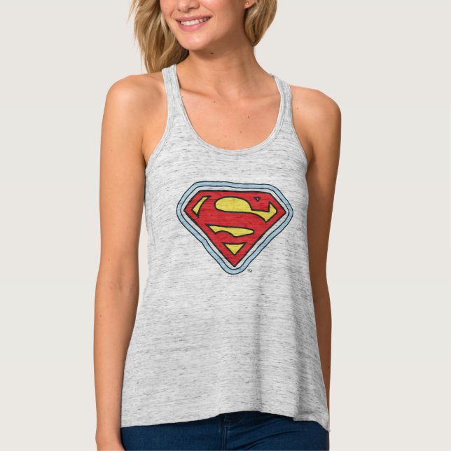 Supergirl Comic Logo Tank Top (Front)
