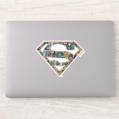 Supergirl Comic Strip Logo Sticker