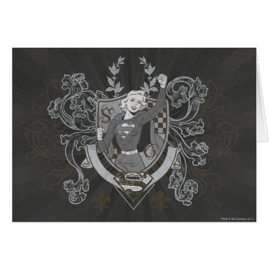 Supergirl Crest Cards (Front Horizontal)