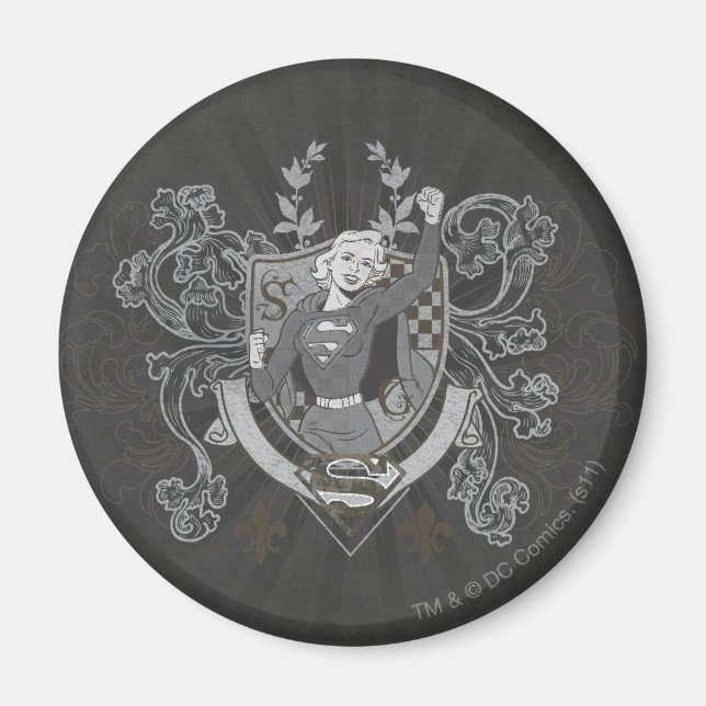 Supergirl Crest Magnet (Front)