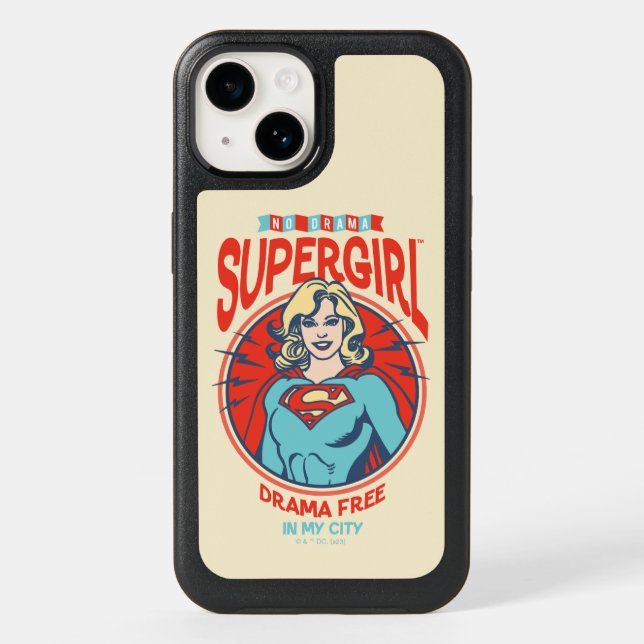 Supergirl Drama Free In My City Otterbox iPhone Case (Back)