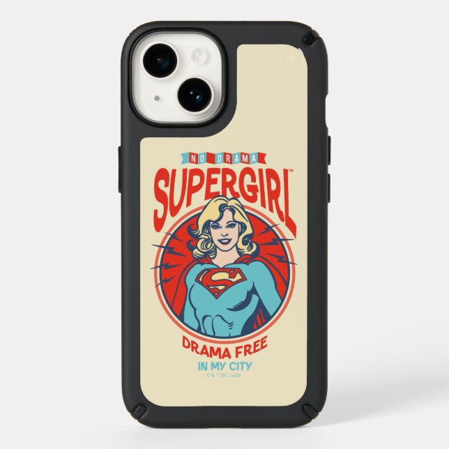 Supergirl Drama Free In My City Speck iPhone Case (Front)