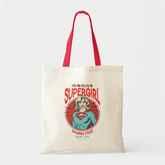 Supergirl Drama Free In My City Tote Bag (Front)