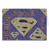 Supergirl Fancy Logo Collage (Front Horizontal)