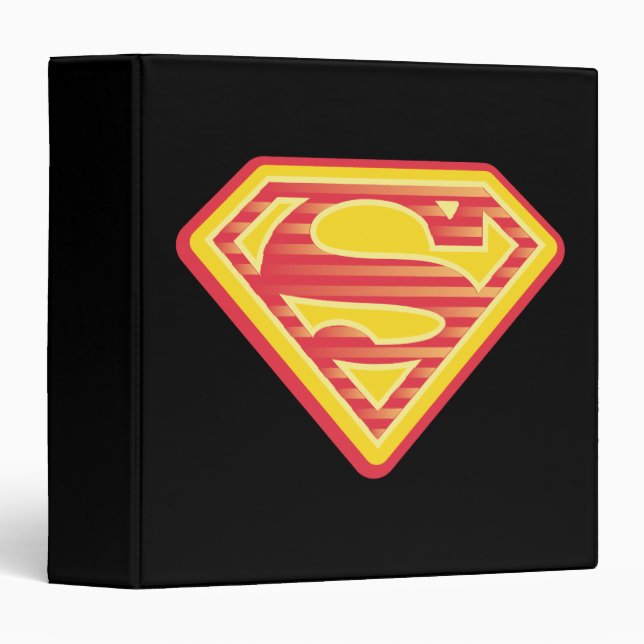 Supergirl Far-Out Logo 3 Ring Binder (Front/Spine)