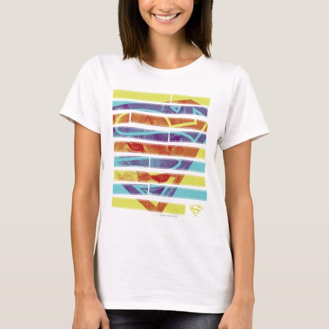 Supergirl Filmstrip T-Shirt (Front)