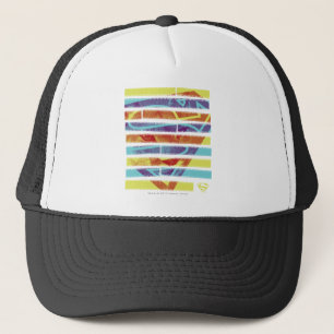 Supergirl Filmstrip Trucker Hat