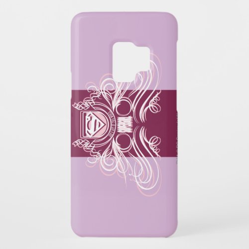 Supergirl Flourish Design Case_Mate Samsung Galaxy S9 Case